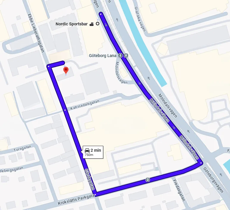 Parking - Nordic Sportsbar